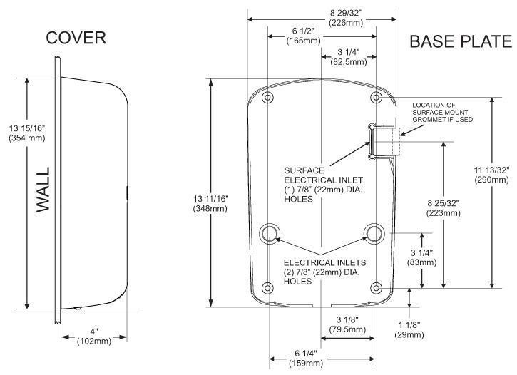 TA-ABS, Thin Air Xlerator Excel Dryer White Surface Mounted ADA-Complaint